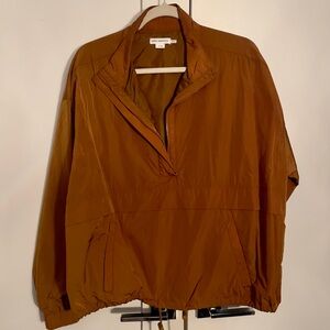 Good American SHINE Anorak Jacket CHAI COLOR SIZE 1/2